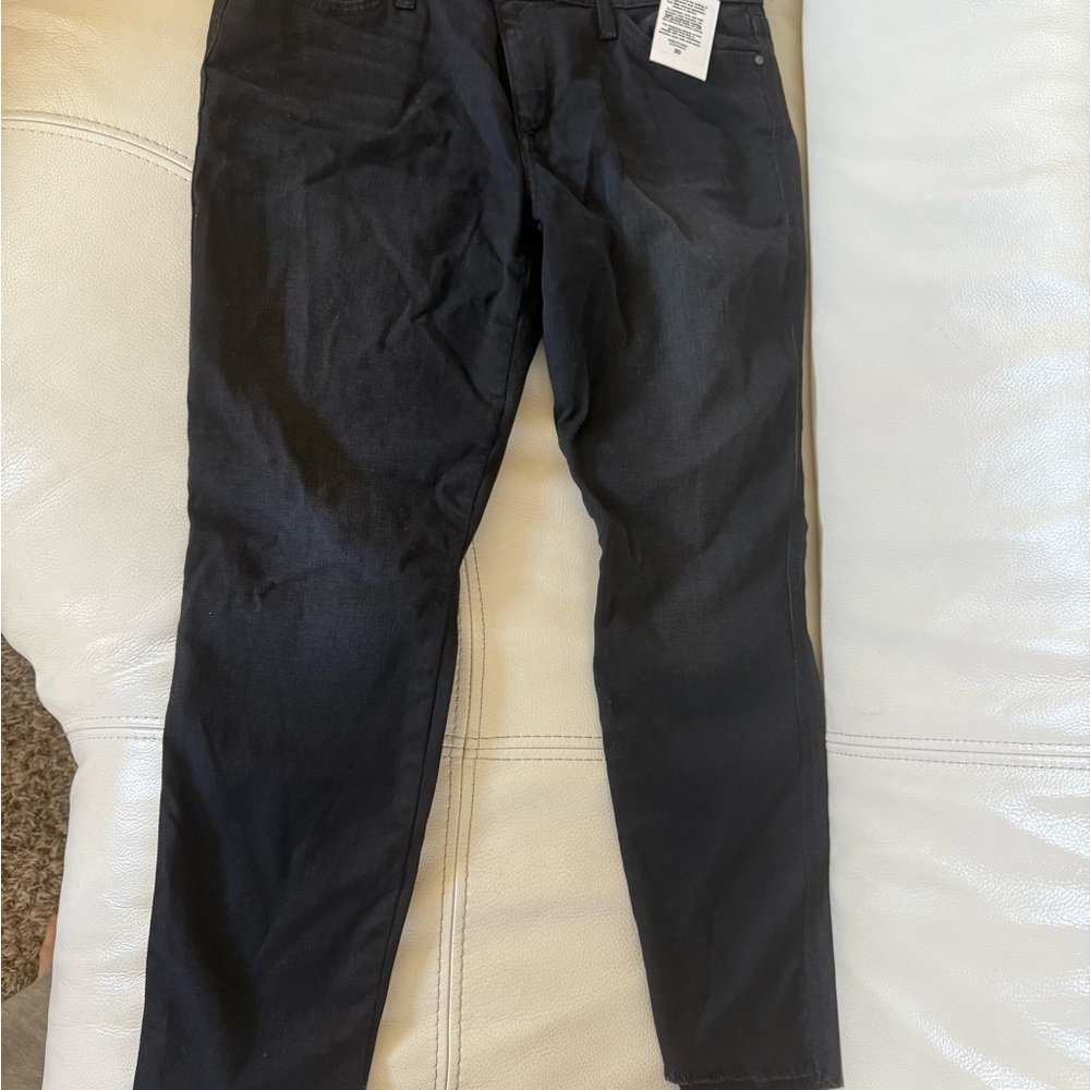 Joe's Jeans Black Mid-Rise Skinny